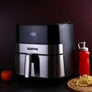 قلاية هوائية جيباس 5 لتر 200 درجة مئوية Geepas 5L Digital Air Fryer - الصورة 4