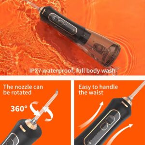 ⁦خيط اسنان مائي 300 مللي وفرشاة اسنان كهربائية Water Pulse Oral Irrigator And Toothbrush Set⁩ - الصورة ⁦4⁩